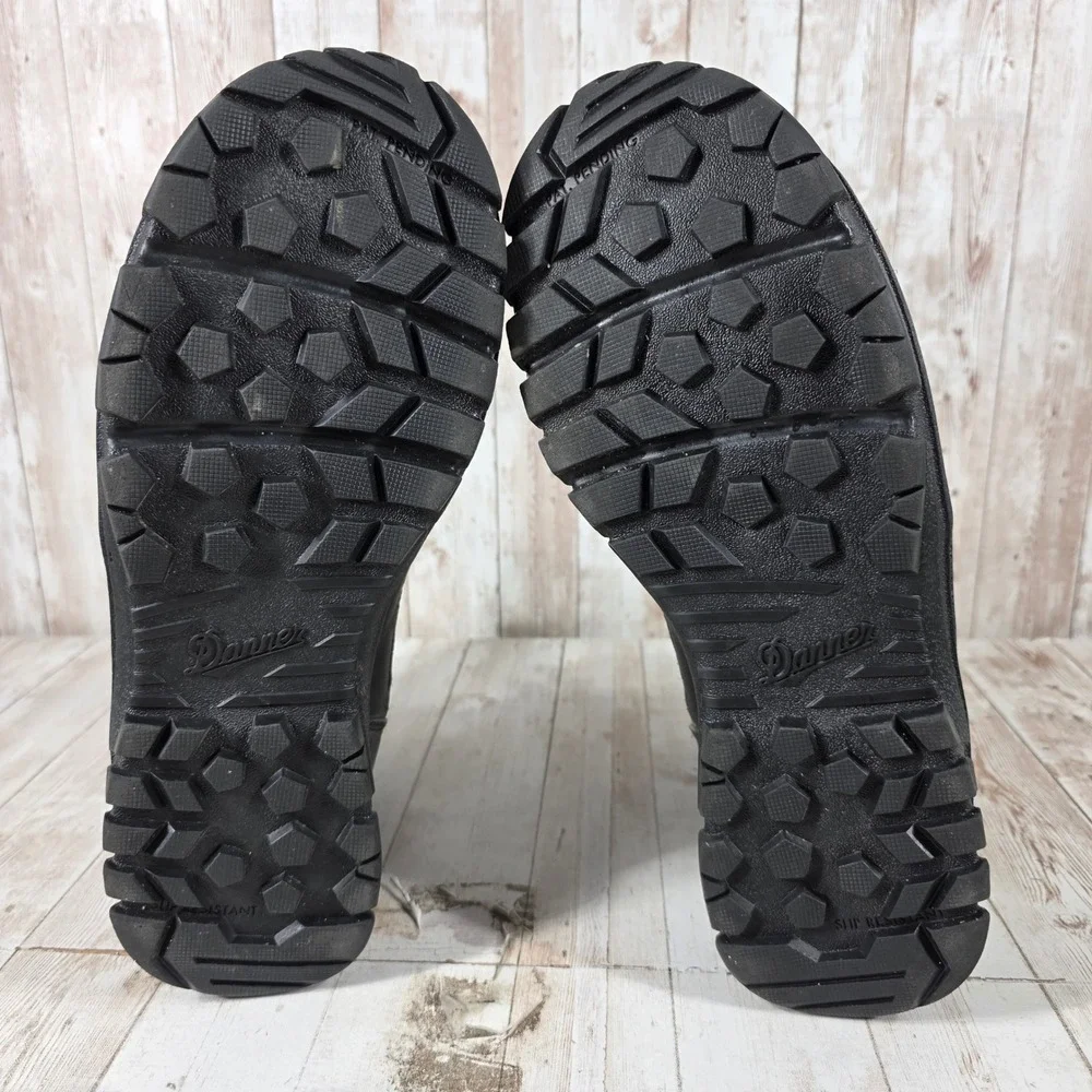 Danner Lookout Side-Zip 8 Black Tactical Boots 23824 Mens 8 D Waterproof DCS